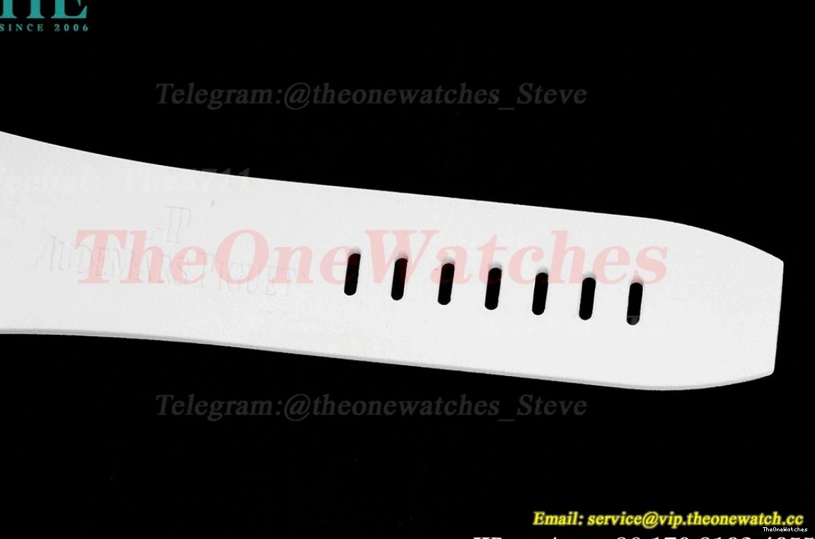 White JJF Royal Offshore 26408 White 44mm RU Oak RG A3126 0316